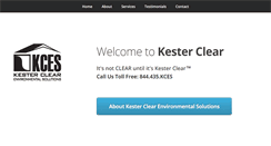 Desktop Screenshot of kesterclear.com